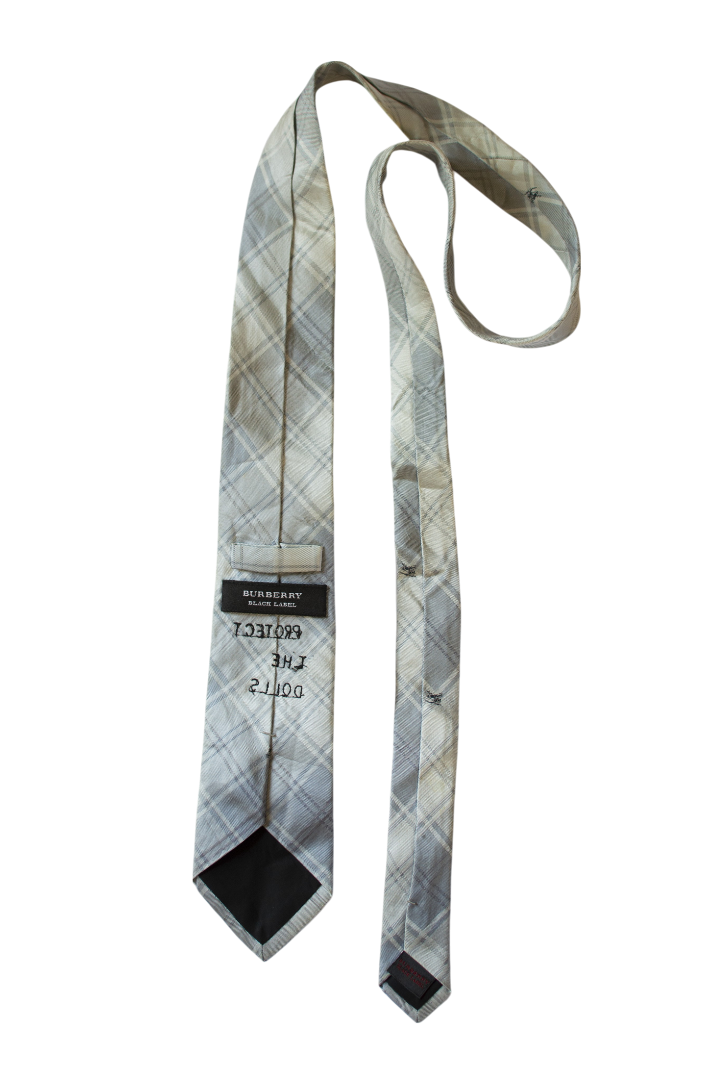 “Protect the Dolls x Burberry” tie
