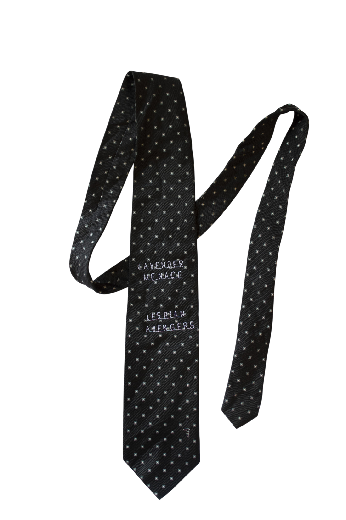 "Lavender Menace / Lesbian Avengers" Tie